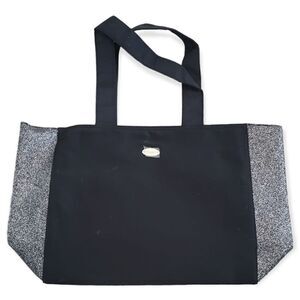 Coach Fragrance Black Fabric & Glitter Tote